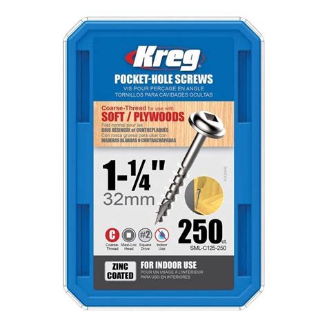 Buy Kreg Sk03 Pocket Hole Screw Kit In 5 Sizes In Pakistan Kreg Sk03
