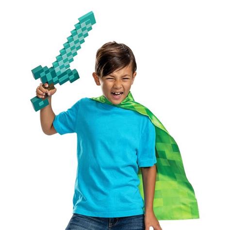Minecraft Armor Børnekostume Deluxe Partykungen