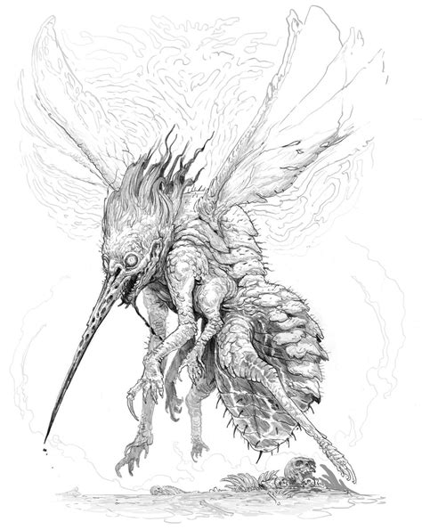 Ravenkult Creature Artwork Alien Concept Art Monster Art