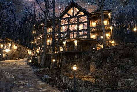 Stunning Views Luxury Mountain Retreat Main Lodge Plus Separate Guest