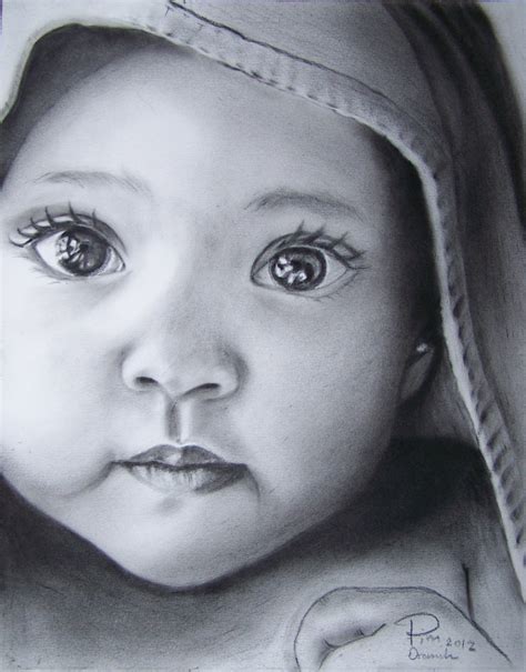 20 Best Pencil Drawing Cute Baby Art Drawing Pencil Hardness Scale