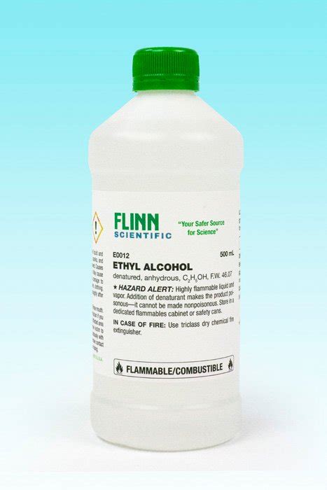 Flinn Chemicals Ethyl Alcohol Anhydrous