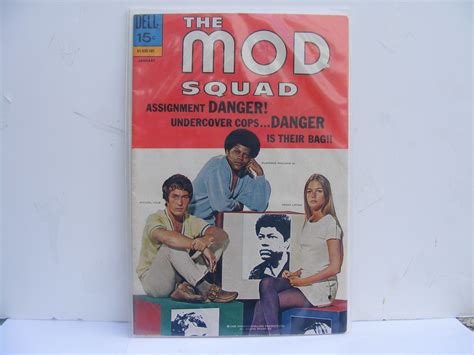 Mod Squad Dell Comic Book Petejulie And Linc Solid