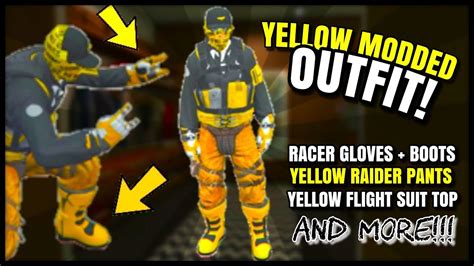 Gta 5 New Modded Tryhard Yellow Outfit Easy Solo Best Modded Tryhard Outfits Using Glitches