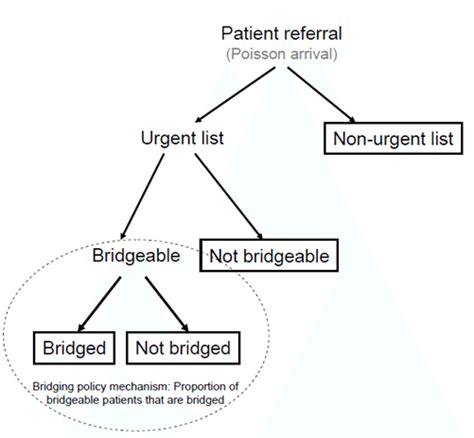 Flow Diagram Illustrating The Four Patient Classes Non Urgent List