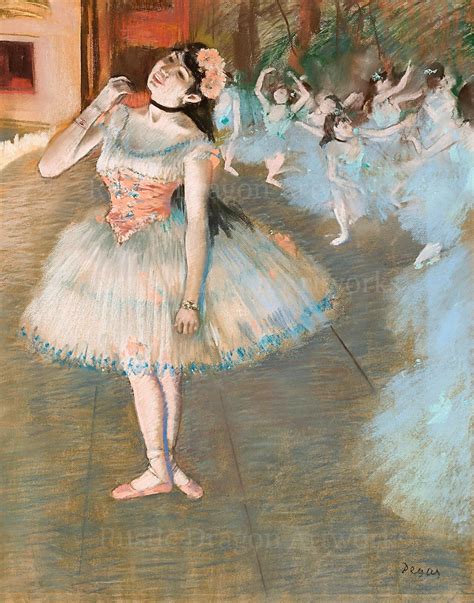 Edgar Degas The Star 1881 Reproduction Print Etsy In 2023 Edgar