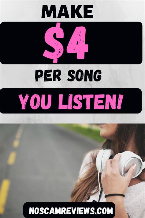 Watching music on video streaming sites on the internet is now more popular than listening to the. Get Paid To Listen To Music Online - $4 Per Song | How to ...