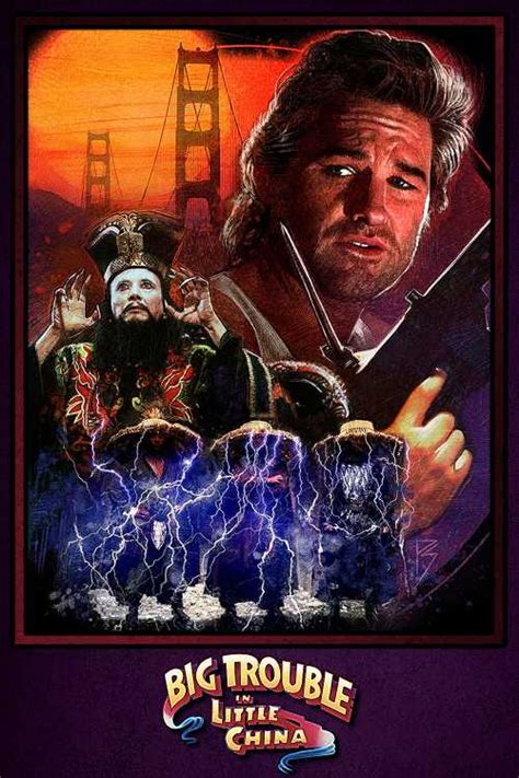 Big Trouble In Little China 1986 Alohaalona The Poster Database