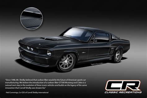 carbon fiber 1967 shelby gt500 isn t your typical ford mustang recreation autoevolution