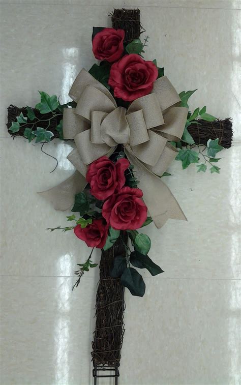 Great savings free delivery / collection on many items. Floral Design, Spring Remembrance Cross, 2014, by Renee ...