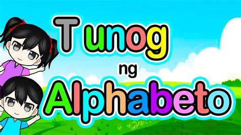Tunog Ng Alpabeto Ang Bagong Alpabetong Filipino Tagalog Youtube