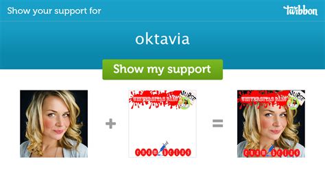 Oktavia Support Campaign Twibbon