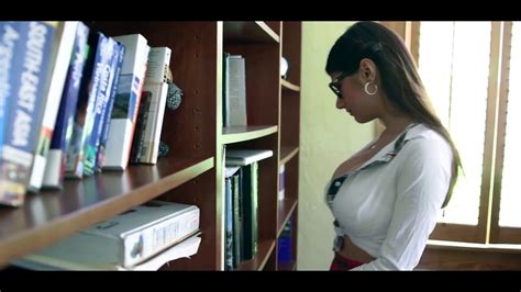 Mia Khalifa Library Video Shot Mia Khalifa Video Viral Latest Video