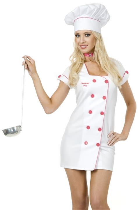 Sexy Chef Outfit Cook Uniform Adult Halloween Costume Ebay