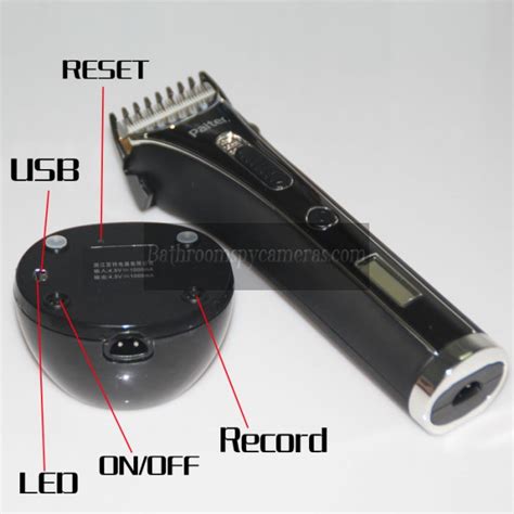 Buy Hair Trimmer Spy Hidden Camera Waterproof Hd Dvr 720p 32gb Spy Camera At Shower Radio Spy