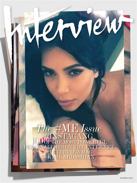 Interview Magazine Launches Selfie Covers In Nsfw September Issue