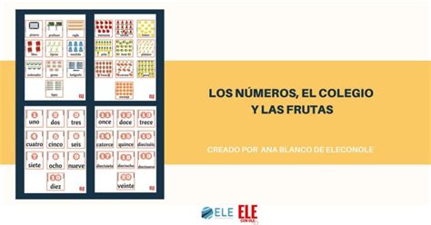 Aprender Los Números En Clase De Español Eleinternacional