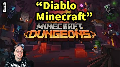 Minecraft Dungeons Diablo Minecraft 1 Youtube