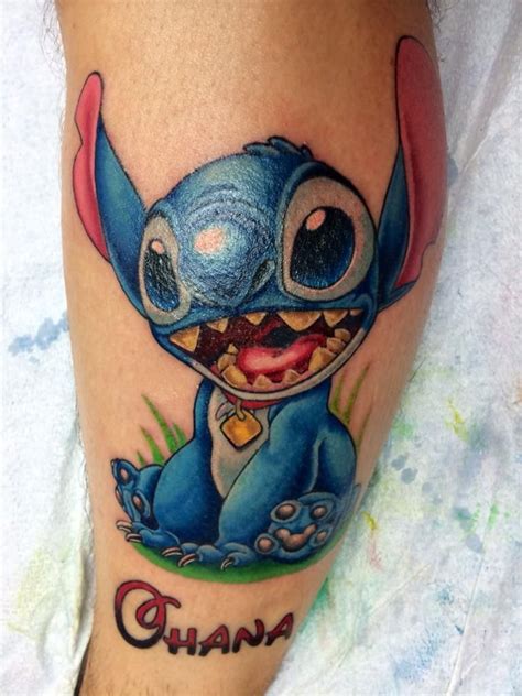 My Finished Stitch Tattoo Stitch Tattoo Disney Stitch Tattoo Ohana