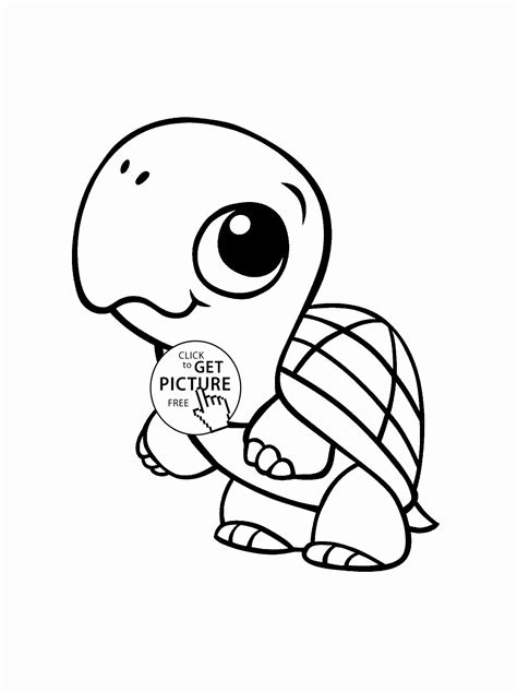 Realistic Baby Animal Coloring Pages At Free