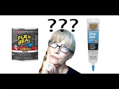 We did not find results for: Flex Seal Clear Liquid vs Clear Liquid Nails Sealant ...