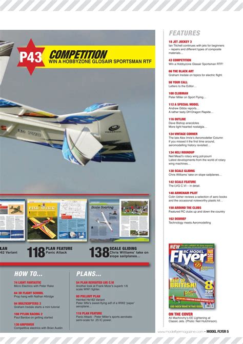 Radio Control Model Flyer Magazine August 2013 Back Issue