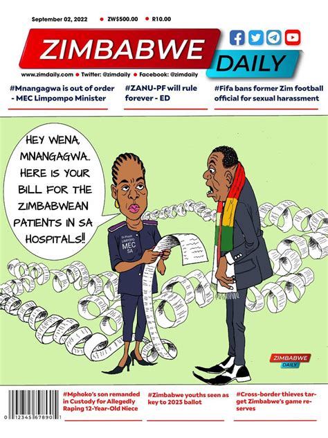 Zimdaily On Twitter Rt Alinaka In Other News Phophiramathuba Vs Edmnangagwa