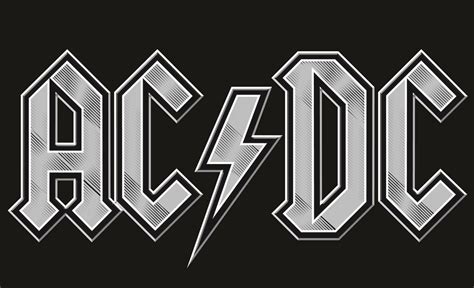 This was used on the international release of their first album, high voltage (1976). AC/DC Logo 03 - a photo on Flickriver