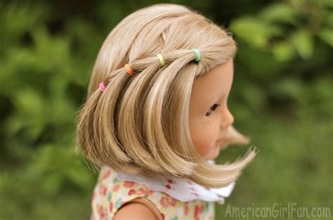 Short hair always has me in awe though. Doll Hairstyle: Elastic Waterfall For Short Hair ...