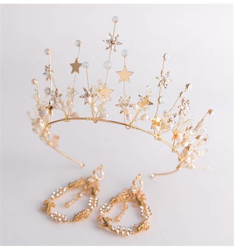 Ballet Vintage Gold Stars Tiara Crown Arabesque Life