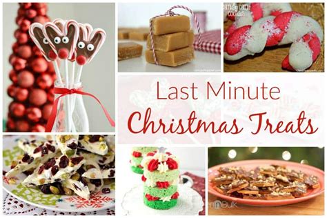 last minute christmas treats and delicious dishes recipe party