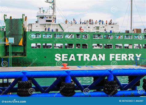 Sea Port Of Seatran Ferry Terminal A Pier Koh Samuisurat Thani
