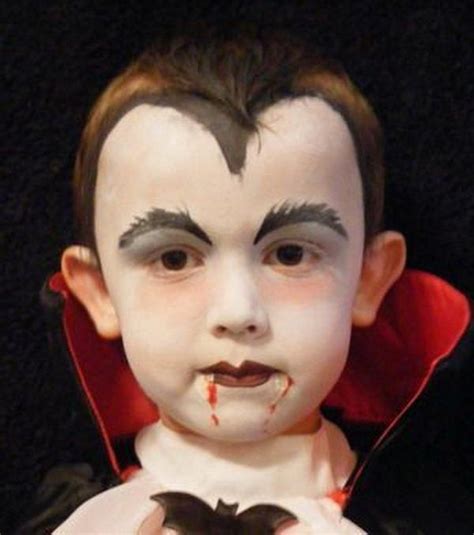 Easy Kids Vampire Face Painting Kids Halloween Face Halloween