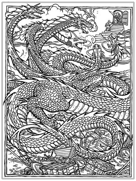 Dragon Coloring Pages for Adults - Best Coloring Pages For Kids