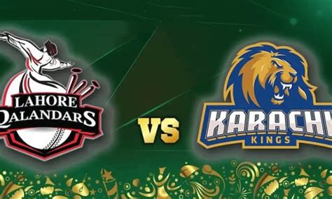 Psl Live 2023 Karachi Kings Vs Lahore Qalandars Live Match Today Psl