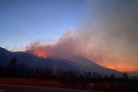 Evacuations Ordered As Wildfire Explodes In Southern California Fire