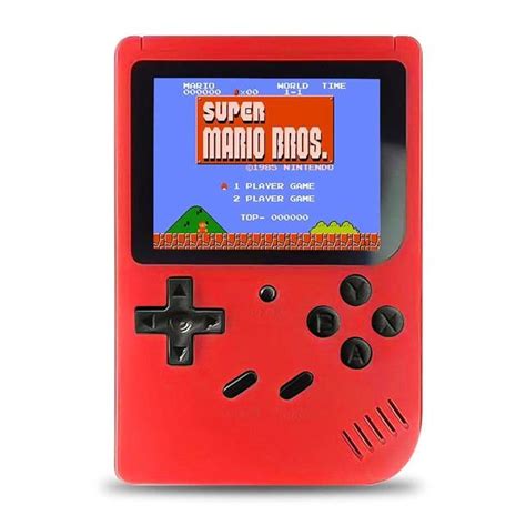 Retro Video Handheld Game Console Built In 400 Games Red Only Retro