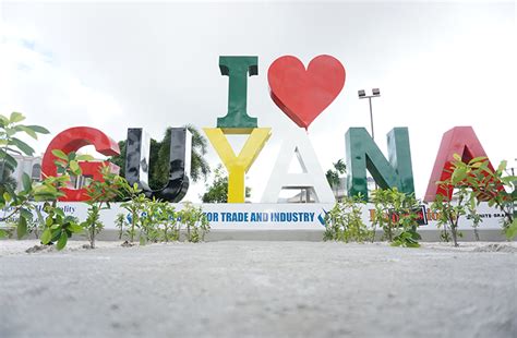 i love guyana sign unveiled guyana community discussion forums
