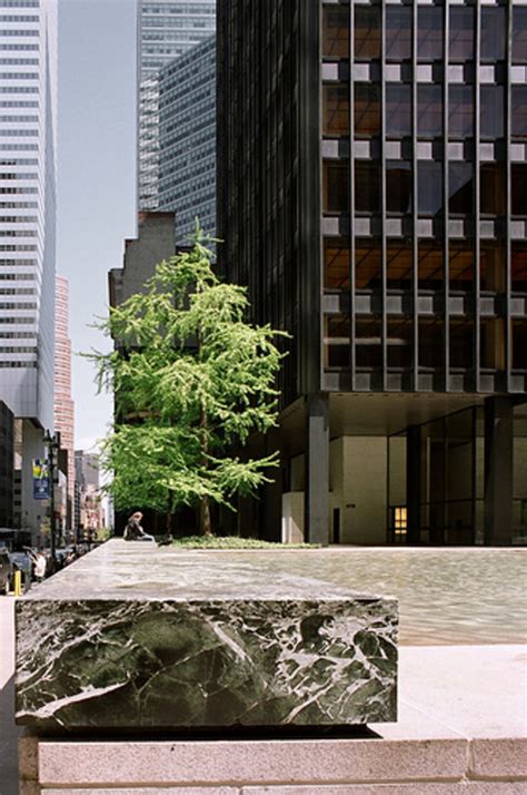 Ad Classics Seagram Building Mies Van Der Rohe Archdaily