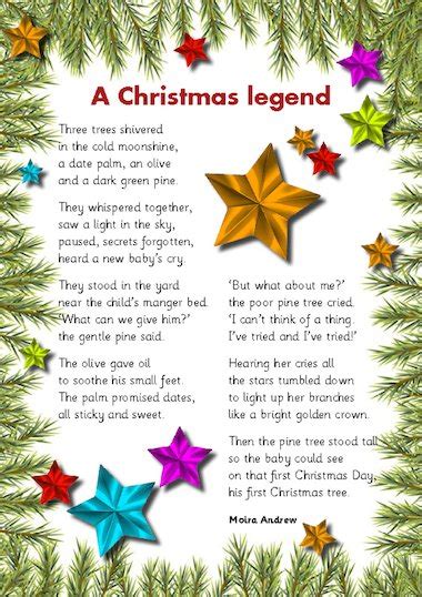 Christmas Poems Teaching Resource Scholastic