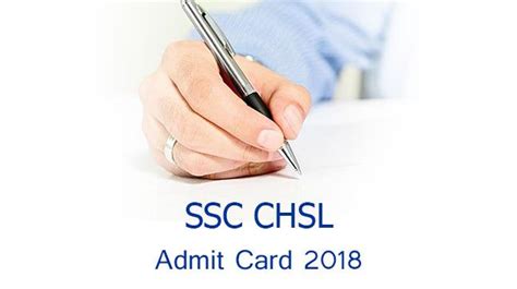 The call letter for the ssc chsl sr region is now available on the official site. SSC CHSL Admit Card 2018 released at ssc.nic.in: Know how to check - Education Today News