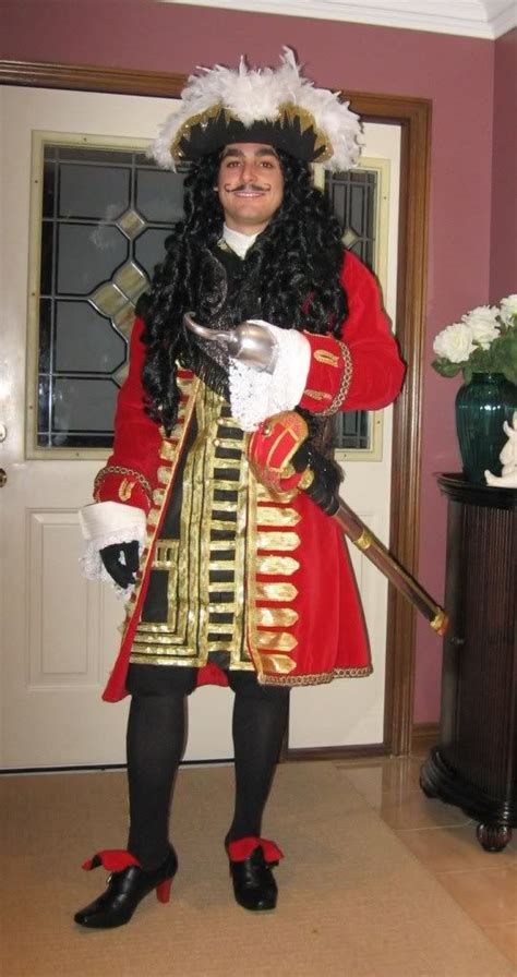 Diy Captain Hook Costumes Merricks Art Style Sewing For The