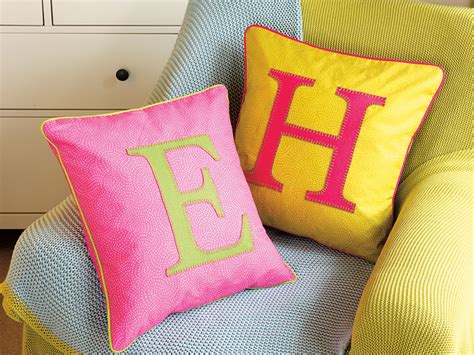 Stylish Personalised Cushions To Sew Woman S Weekly