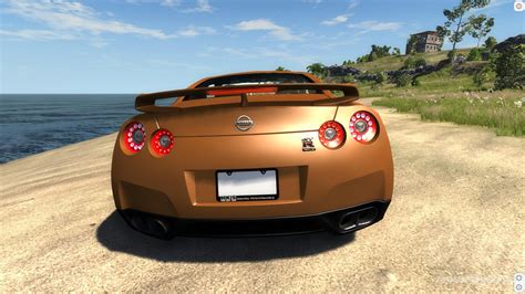 Машина Nissan Gtr для Beamng Drive