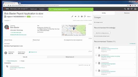 Remedy Trouble Ticket System Bmc Itsm With Remote Support And Secure