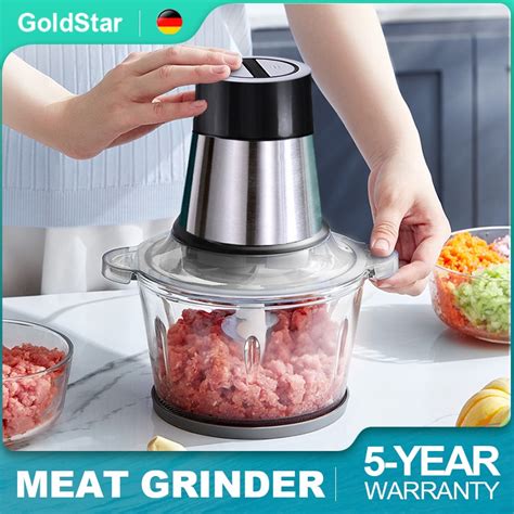Gold Star Meat Grinder Electric Food Processor Food Grinder Multi