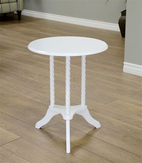 In addition to serving as a coffee table, it can also work as a dining table, end table, side table or reading table in home, office. small white end table - Home Furniture Design