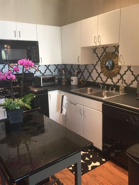 This wallpaper was upload at july 31, 2019 upload by admin in kitchen. Go from drab to fab...in your apartment kitchen! Removable ...