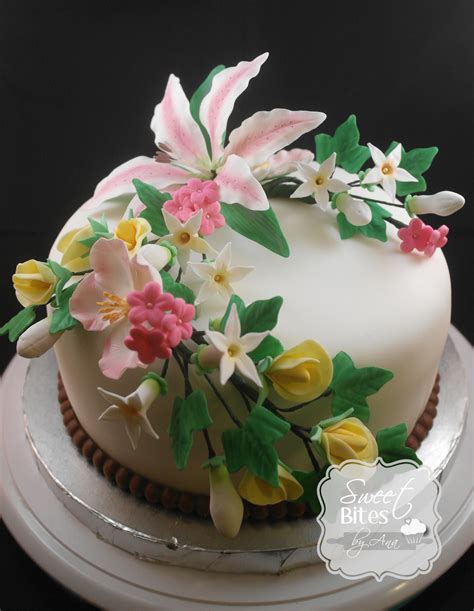 This site uses akismet to reduce spam. Floral Cake - CakeCentral.com