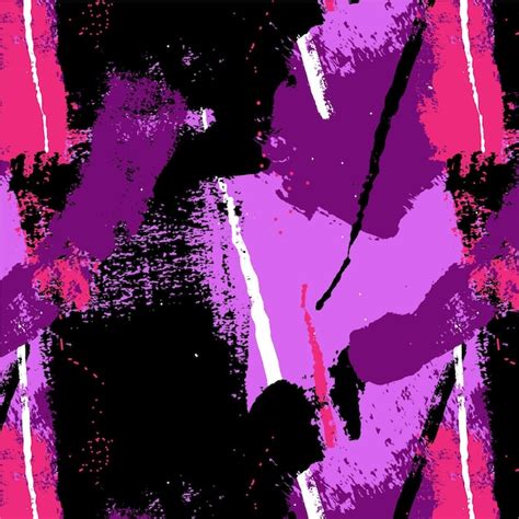 Premium Vector Abstract Brush Stroke Pink And Purple Paint Pattern